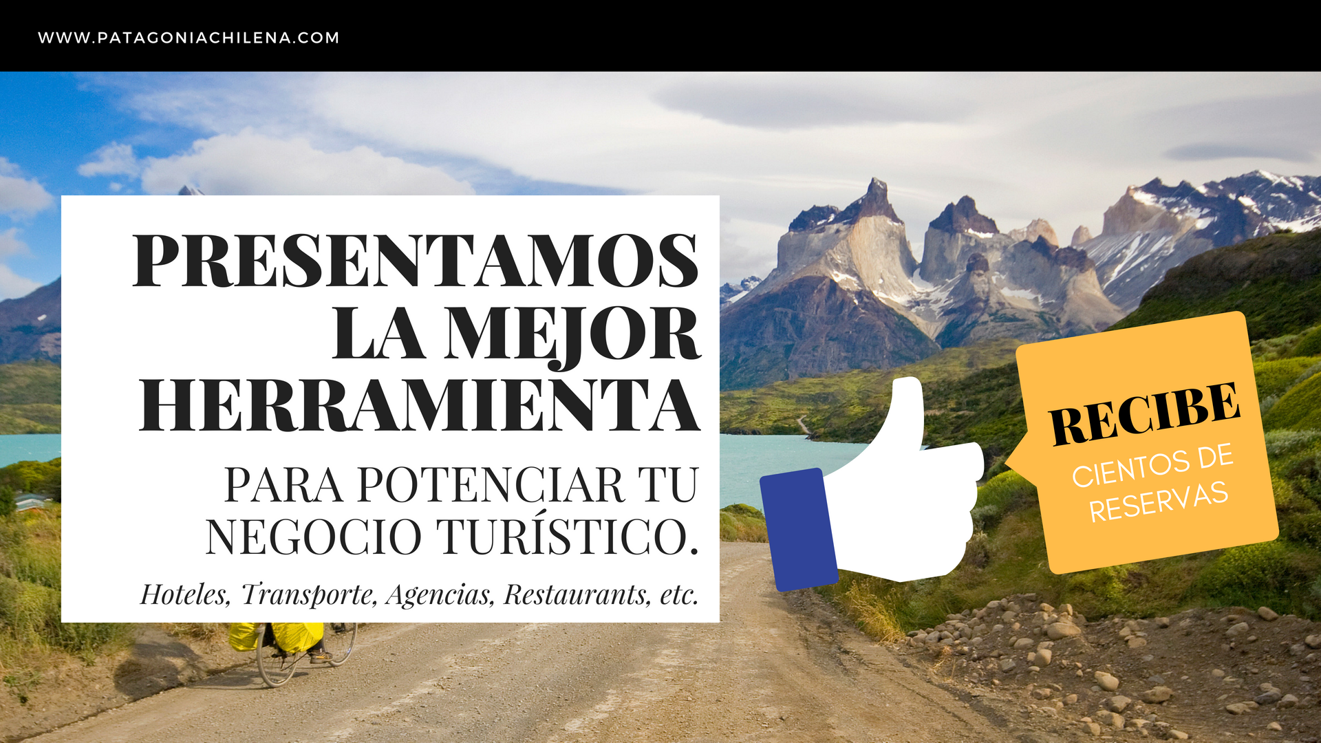Crea o potencia tu negocio turístico en la Patagonia con esta herramienta
